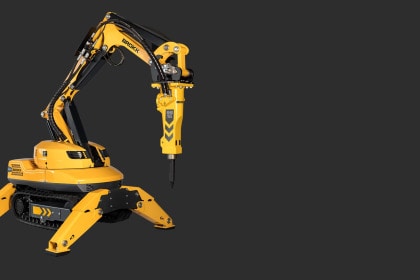Brokk 110 avec BHB 155